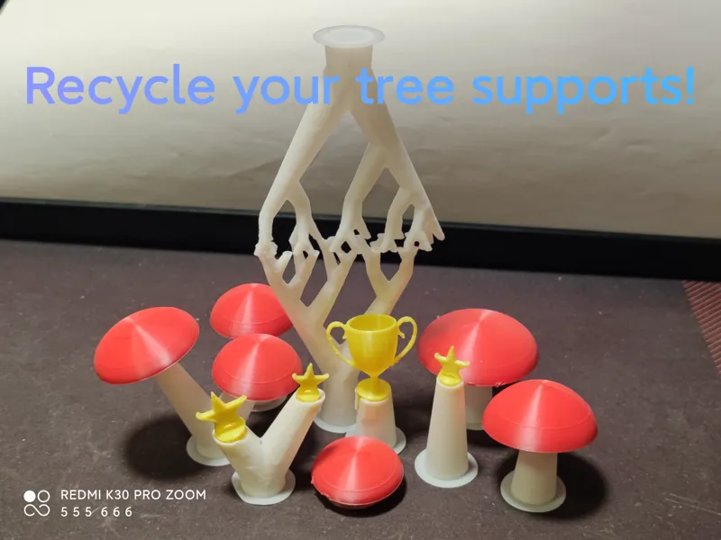 Tree support tips