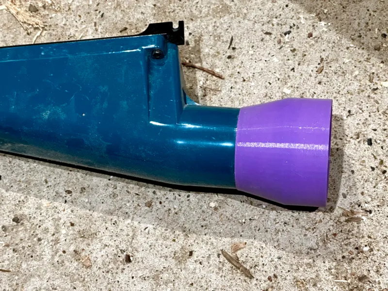 Makita 2012NB planer extraction port connector