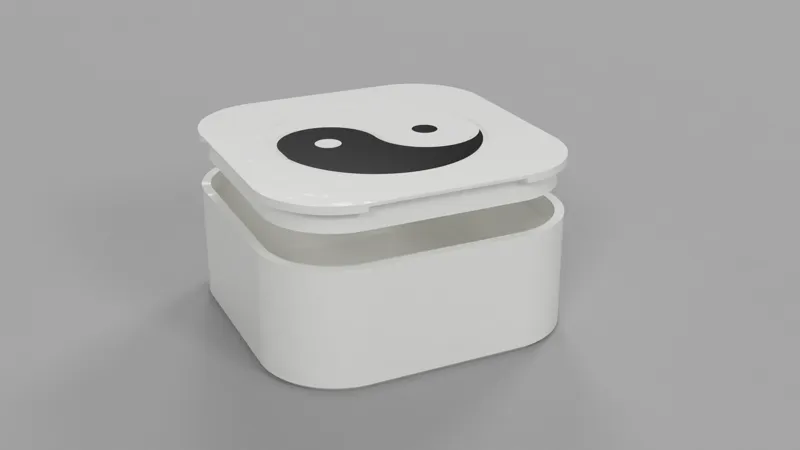 Yin yang box 50mm
