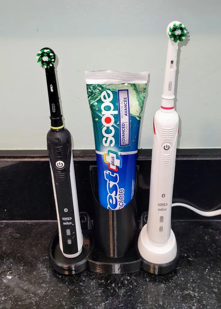 Station porte-brosses à dents électriques