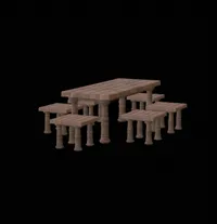 Table et chaises — photo 1