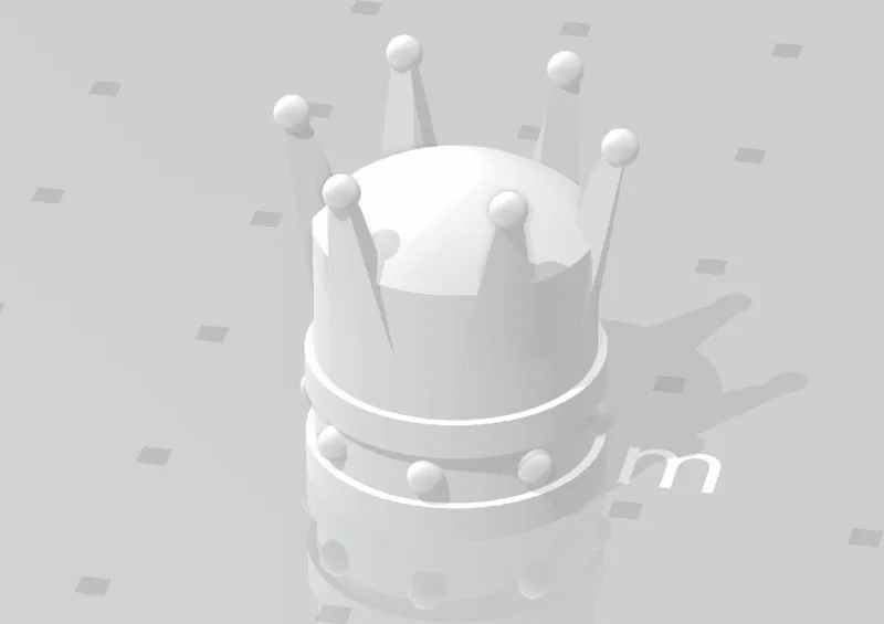 wheel valve crown