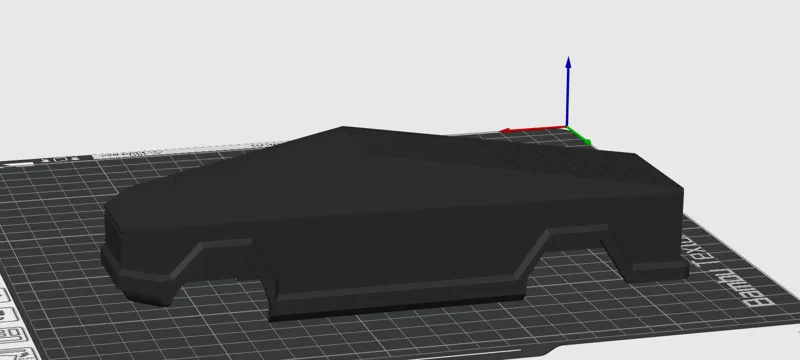 Pinewood Derby Cybertruck