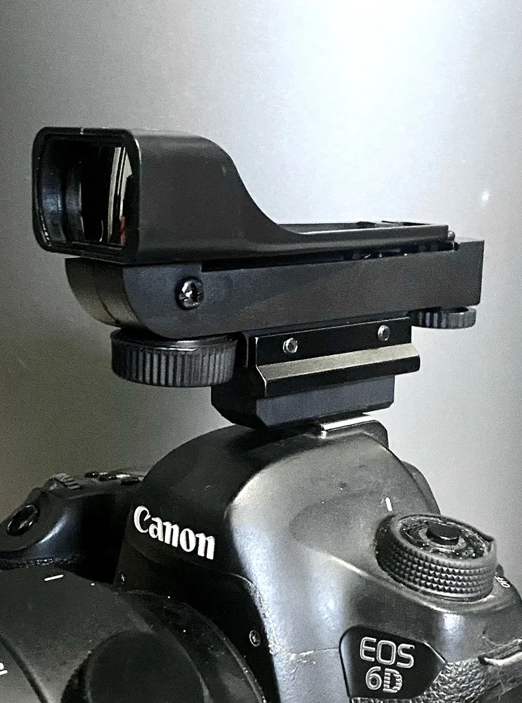 DSLR Hotshoe to 20mm Picatinny Adapter