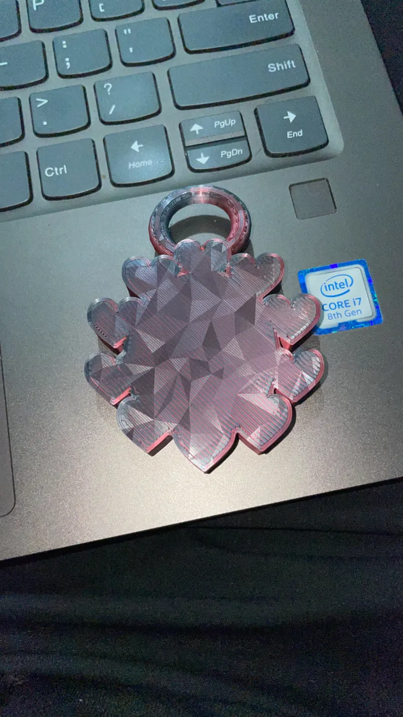 heart of hearts keychain