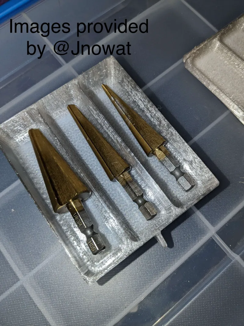 Harbor Freight Stepless Drill Bit Case