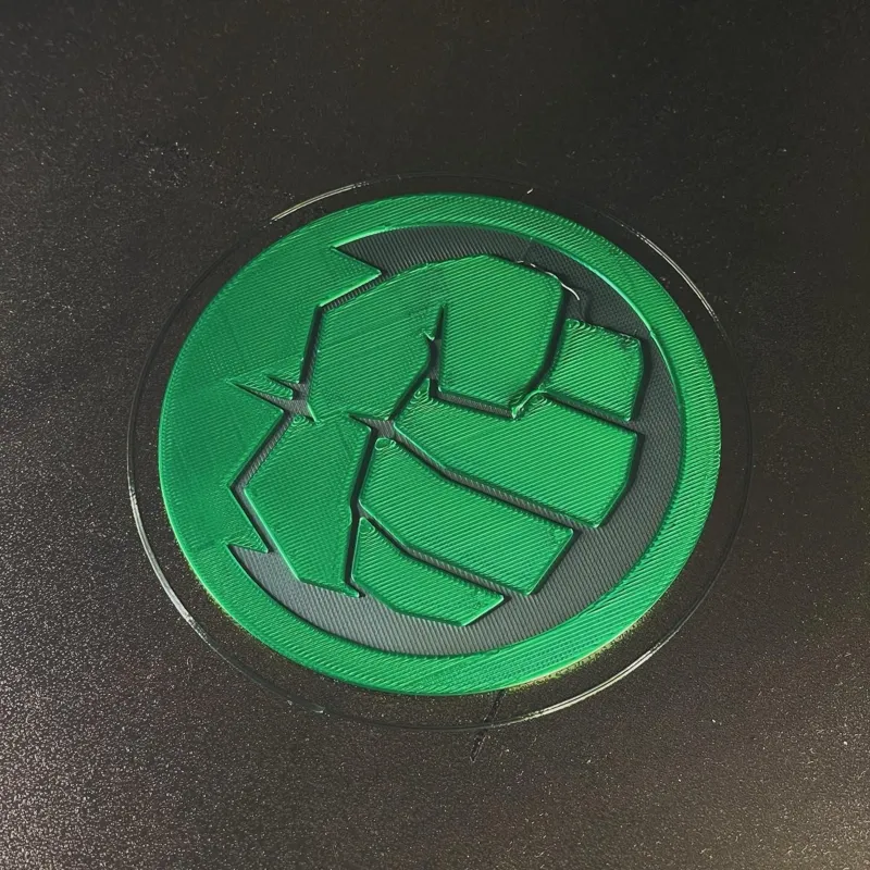 Hulk Logo - Multicolor