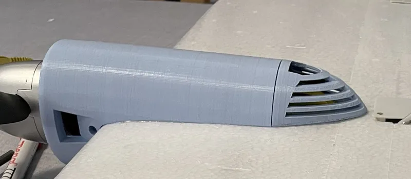 RC Plane Wing Motor Mount Sky Cruise 2.4 meters