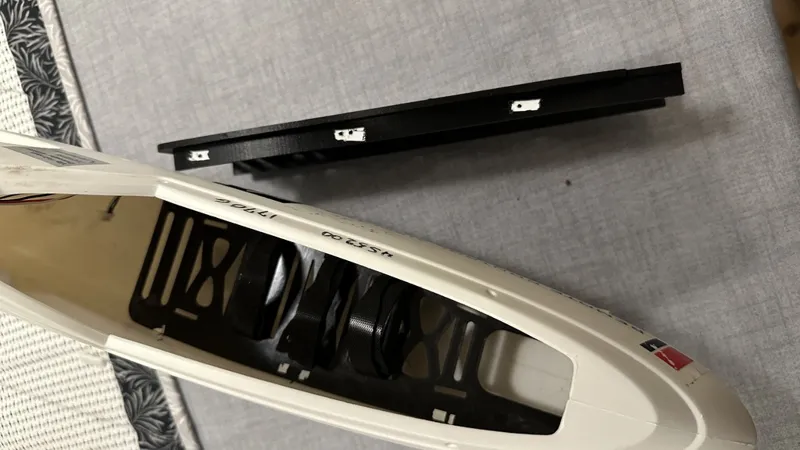 Battery tray mount plate Ranger 2000