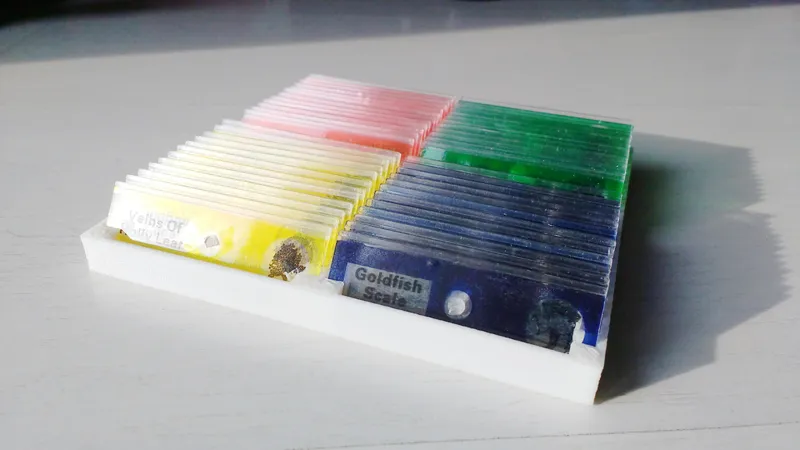 Customizable Slides Holder