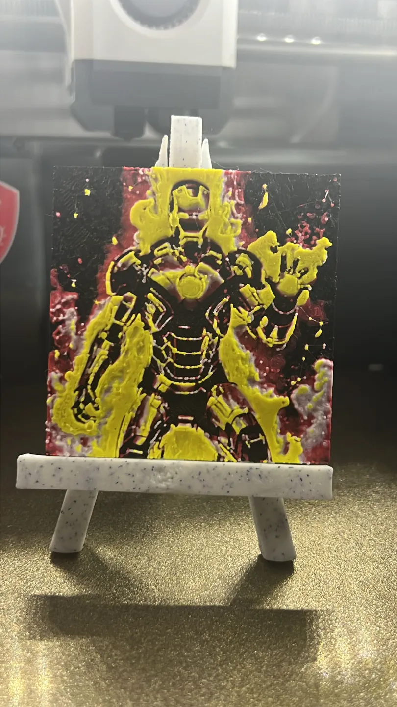 iron man hueforge - Free 3D Print Model - MakerWorld