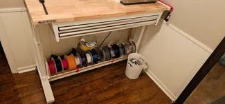 Husky Work Bench Filament Rack 