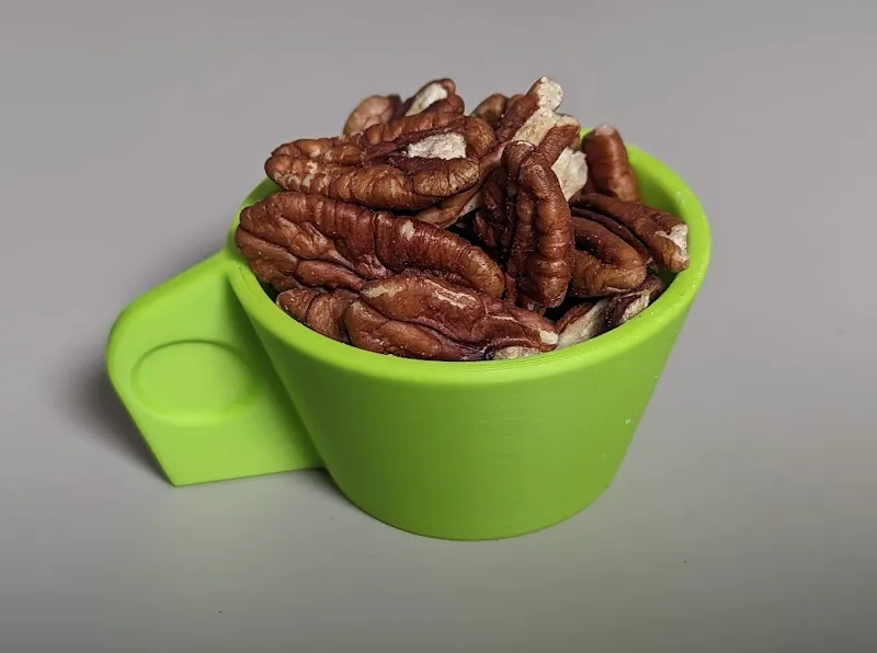 Nut bowl / scale 30g daily portion