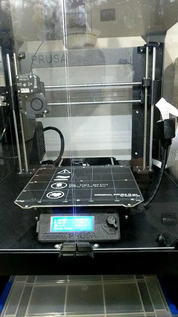 Prusa i3 MK3 Raspberry Pi Tall Camera Bed Mount