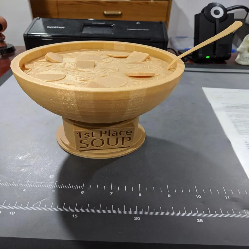 First 1st Place Soup Trophy