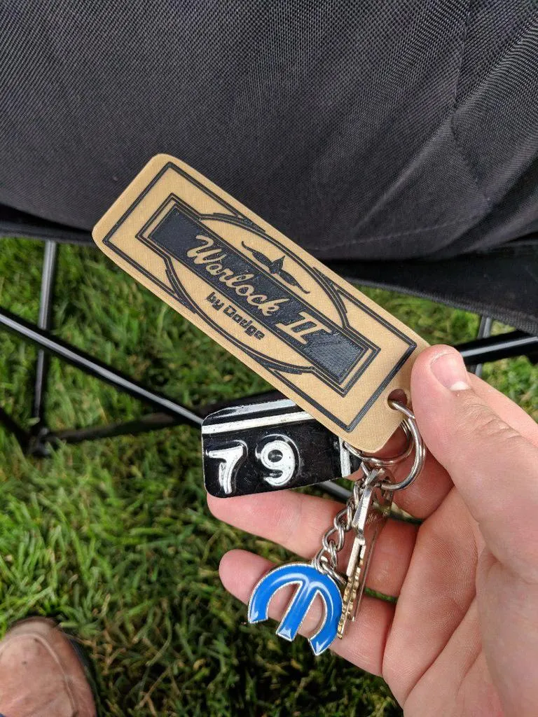 Dodge Warlock II Keychain