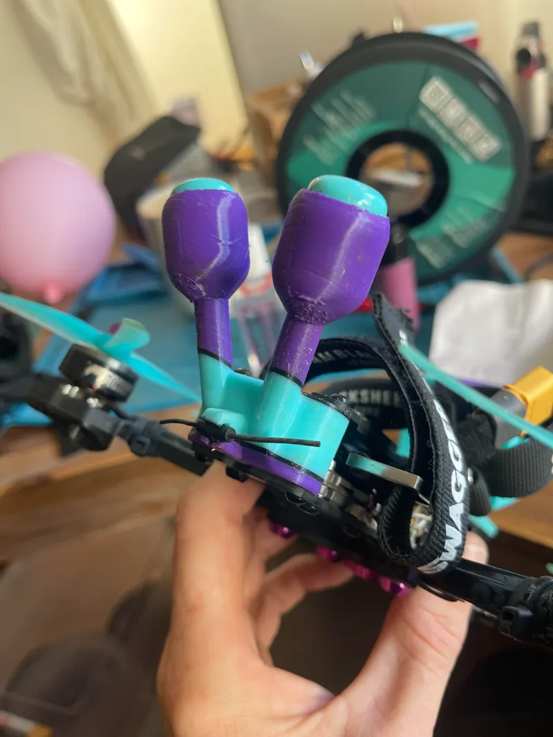 Apex Evo Foxeer anntenna Mount For Walksnail