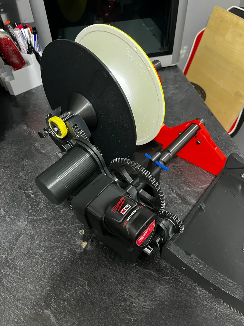 Pastamatic M12 Battery 37mm Motor Mount and Cover