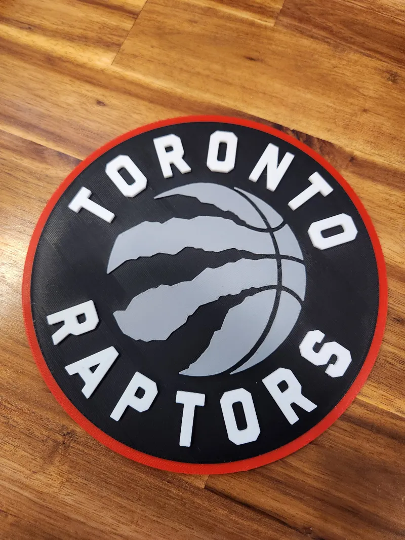 Toronto Raptors logo (multi color) 