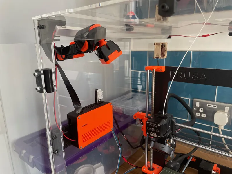 Tukkari TS Enclosure LED, Camera and Pi system