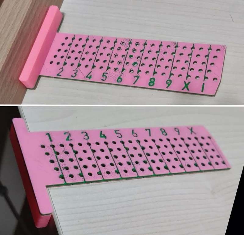 Double sided gauge