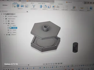 3d printable coster mold for concreate wax and all