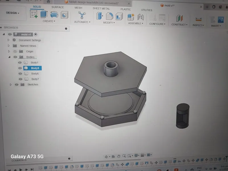 3d printable coster mold for concreate wax and all