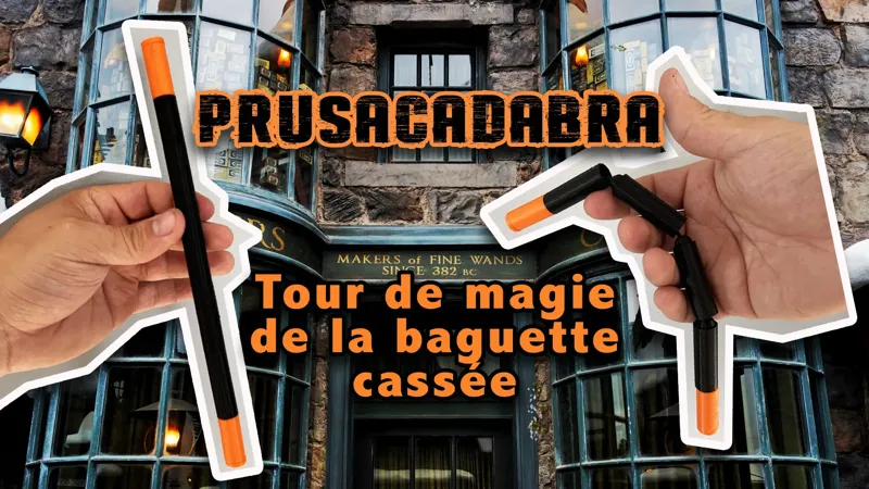 Tour de magie - La baguette cassée