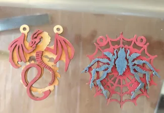 Tile Dragon Stand