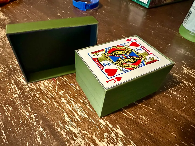 Case for MISERY / 3 decks of playing cards