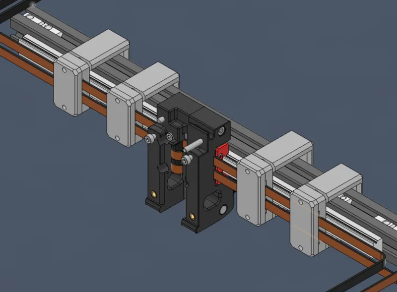 VORON AB Belt Installation Helper (Clamp)