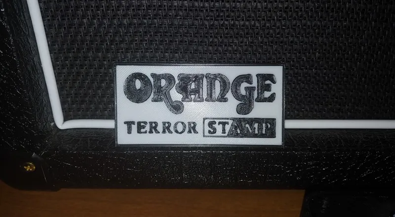 Orange Terror Stamp Logo