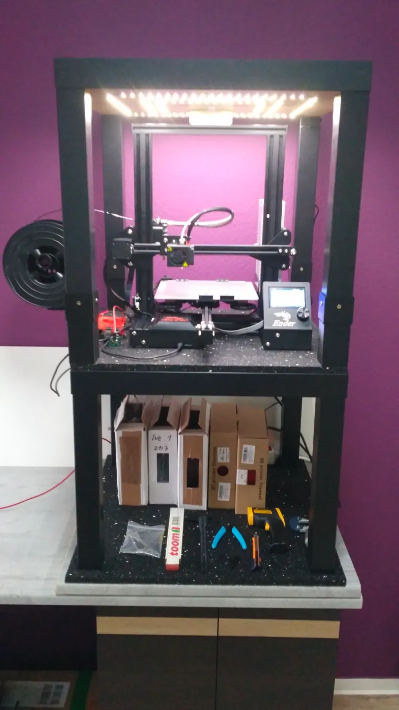 Ikea Lack raiser for Creality Ender3