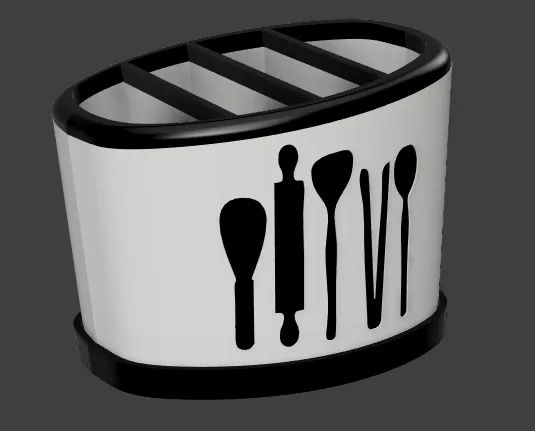 kitchen utensils holder