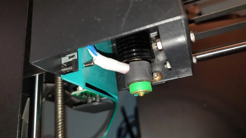 Anycubic i3 Mega/Mega Pro cooling fan replacement chute for Revo Six Hotend