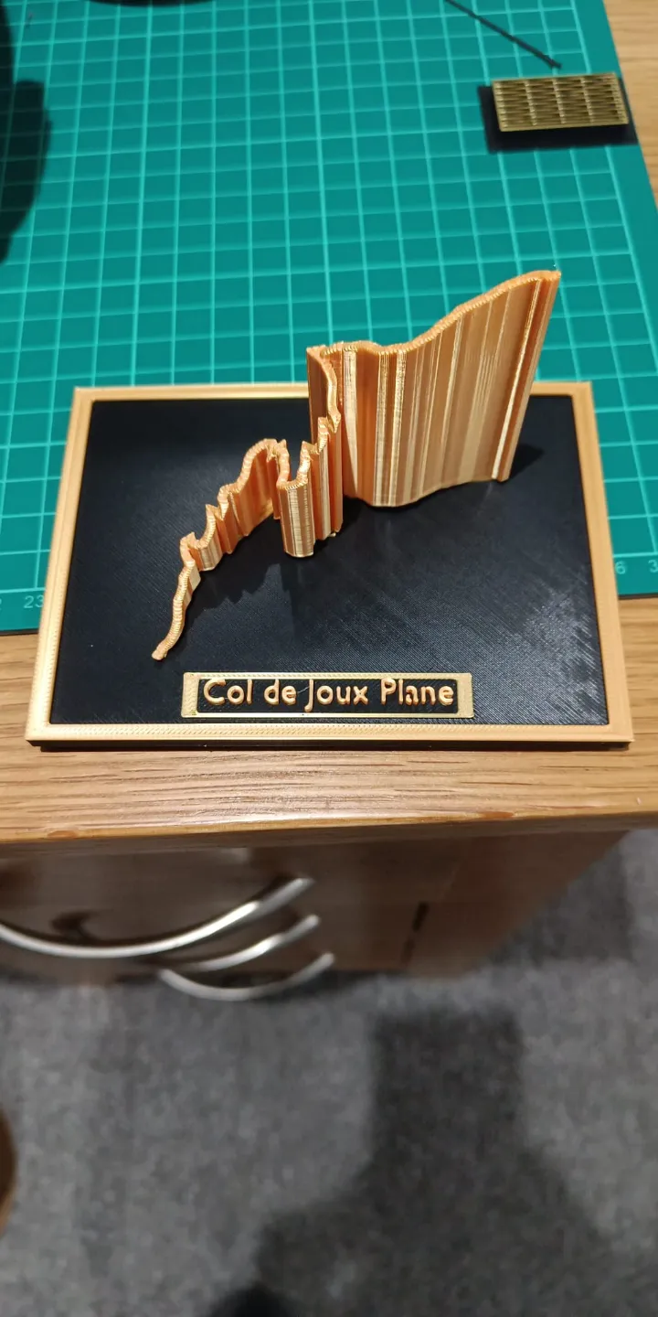 Col de Joux Plane Elevated GPS model