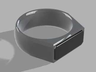 customisable Signet Ring
