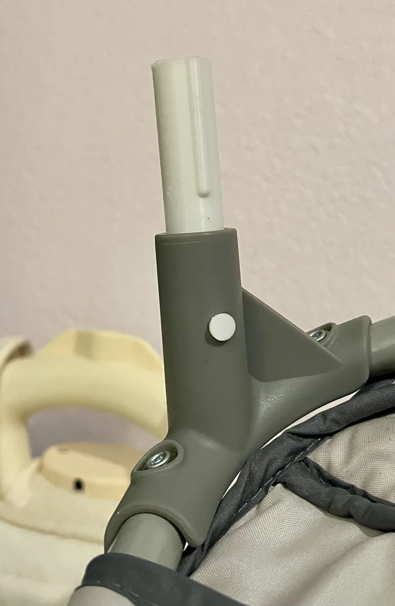 Graco Pack 'n play changing table attachment tubes