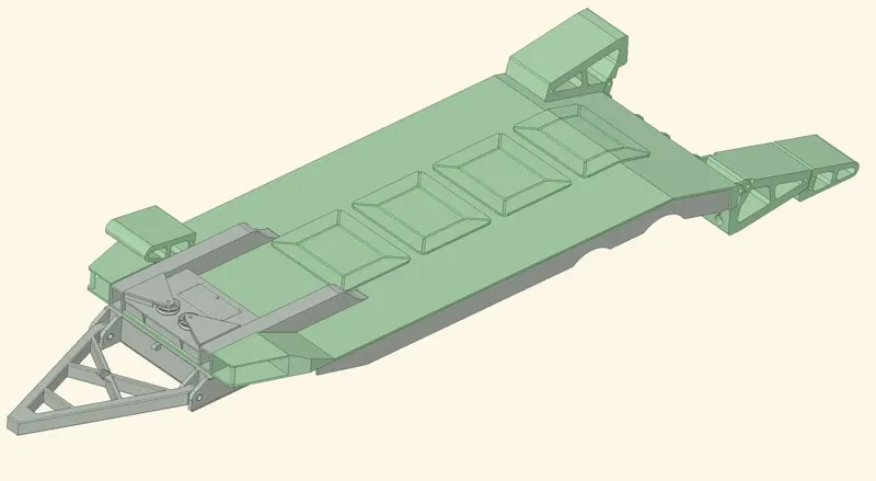 Armi lowloader Transporta P32 in scale 1:14