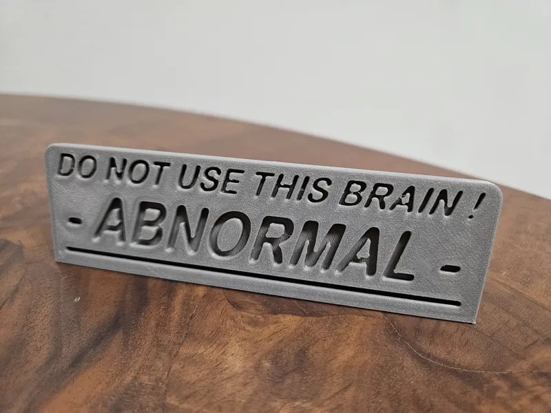 ABNORMAL writing