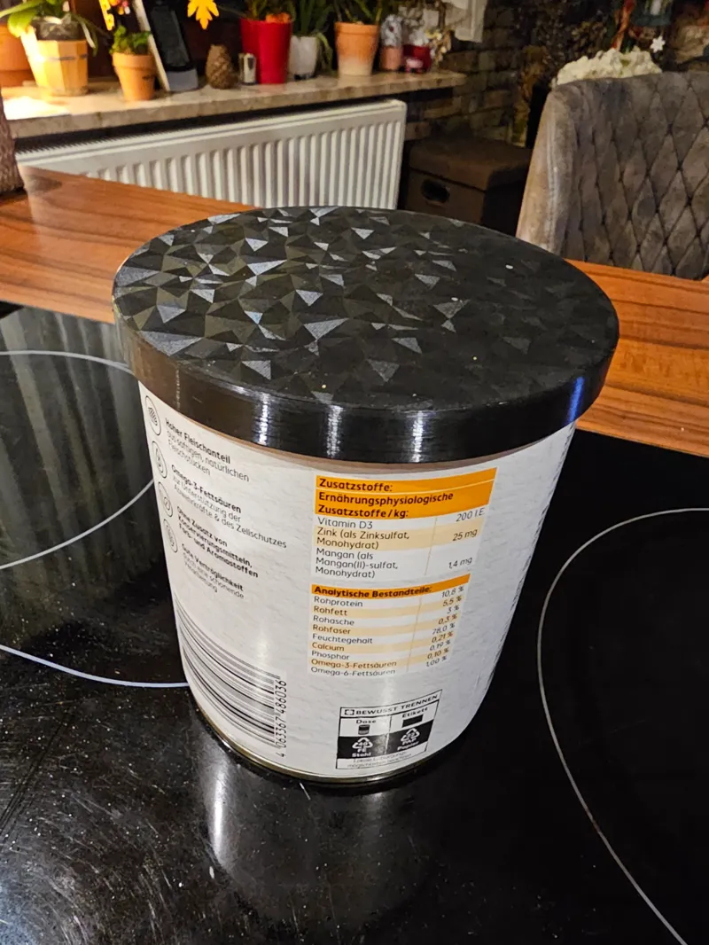 Hundefutterdeckel Groß