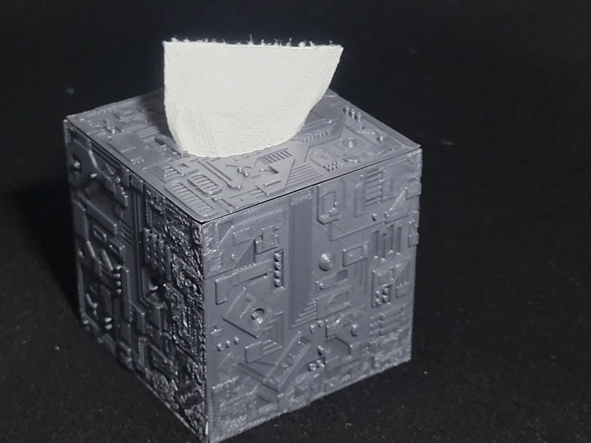 Boîte à mouchoirs Cube Borg Star Trek