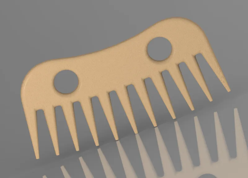 Beard Comb Coarse