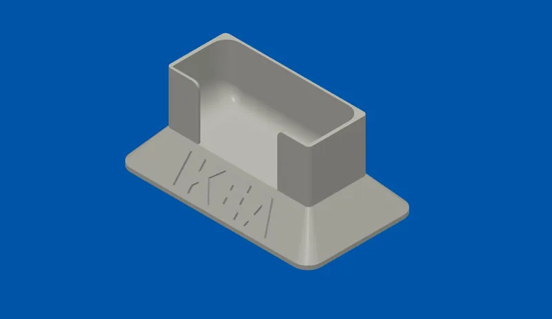 The Base of IKEA Klockis Clock& Thermometer
