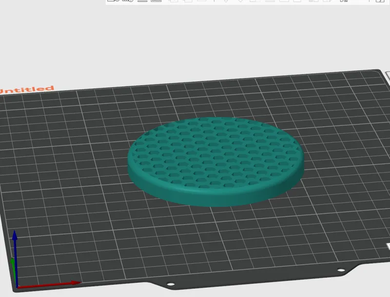 Cup Coaster honeycomb design spill proof