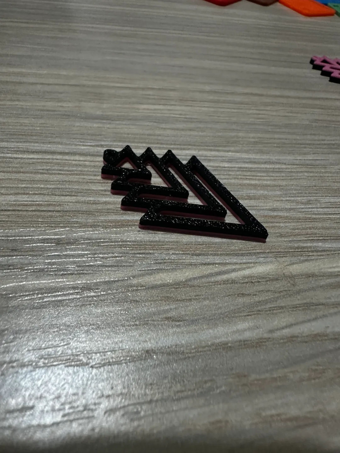 Earrings Geometric Triangle view 3