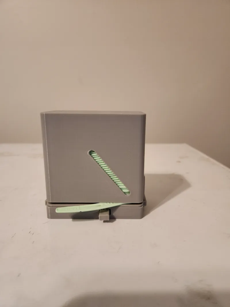 Plackers dental flsser dispenser