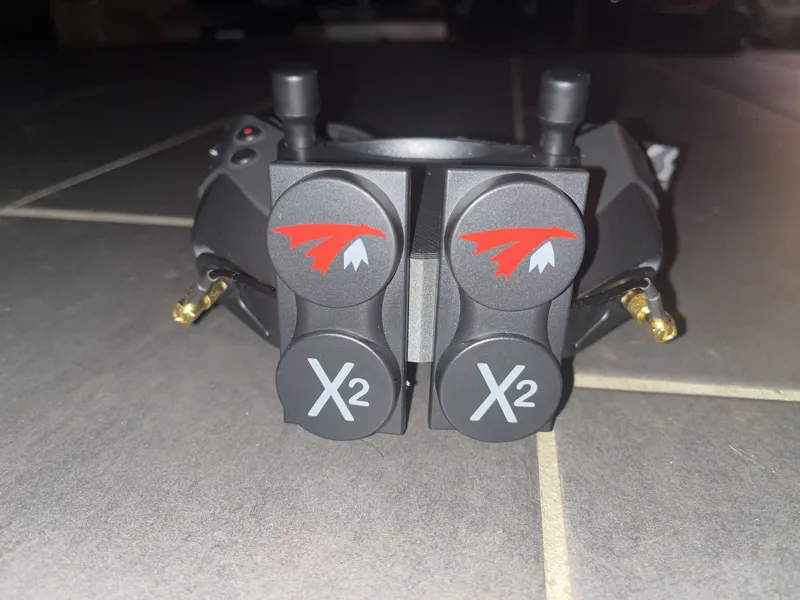 Walksnail TrueRC air X² antenna mount for Walksnail Avatar or Fatshark HDO3 Goggles