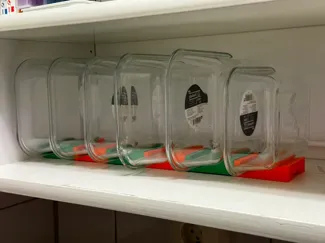 Modular Food Container Rack 