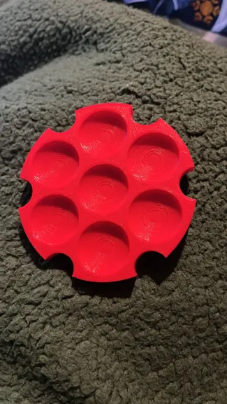 air gun pellet holder for target practice